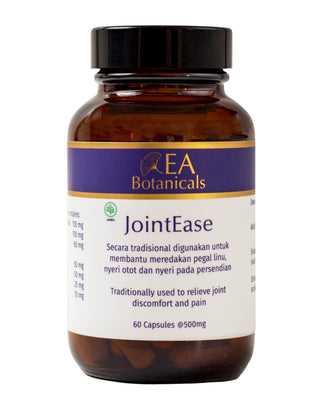 EA Botanicals JointEase supplement bottle on a white background